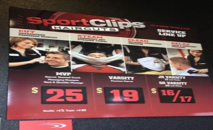 sports clips prices