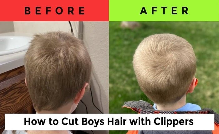 how to cut boys hair with clippers only