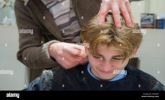 teenage boy haircut